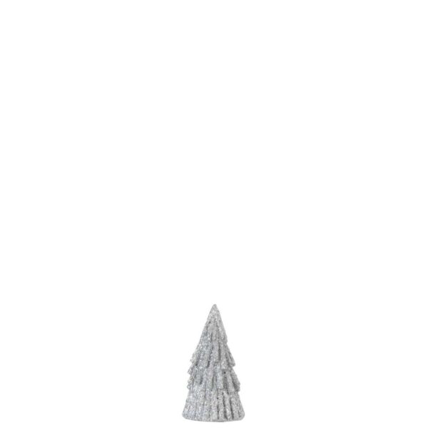 TREE POLY SILVER SMALL