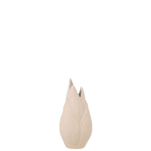 VASE SAND CERAMIC BEIGE SMALL