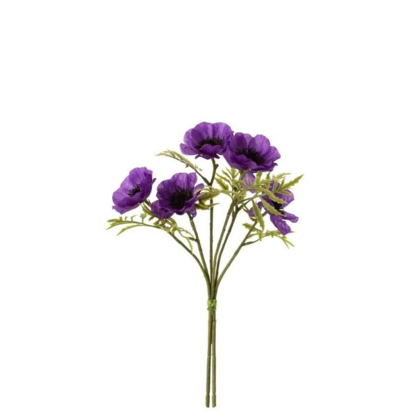 BOUQUET POPPY PLASTIC PURPLE
