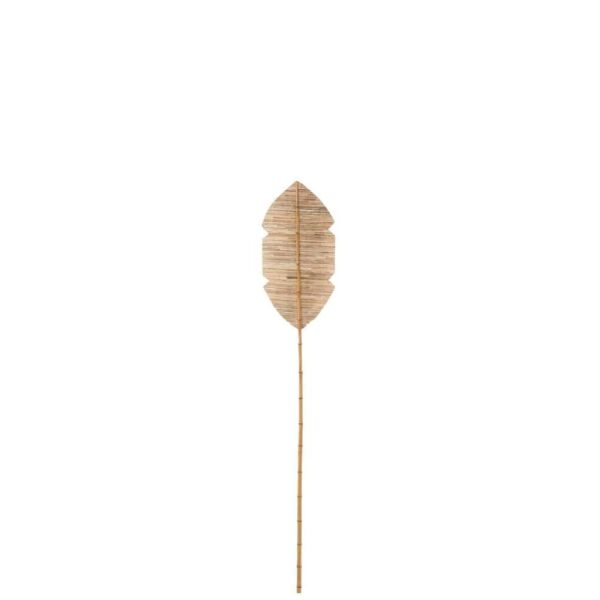 LEAF DECO BAMBOO/BANANAS LEAVES NATURAL SMALL