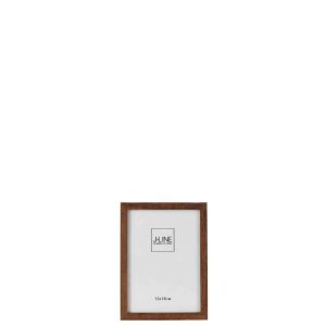 PHOTO FRAME BASIC WOOD DARK BROWN SMALL