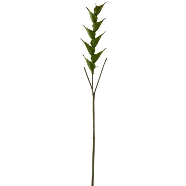 BRANCH HELICONIA PLASTIC GREEN
