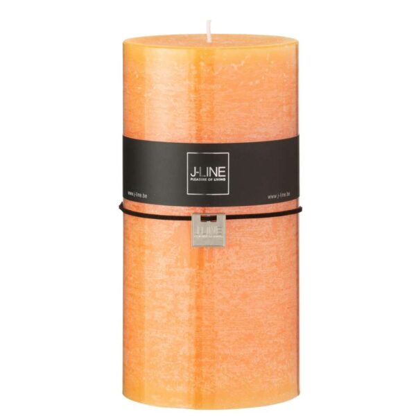 CYLINDER CANDLE LIGHT ORANGE EXTRA EXTRA LARGE 150H