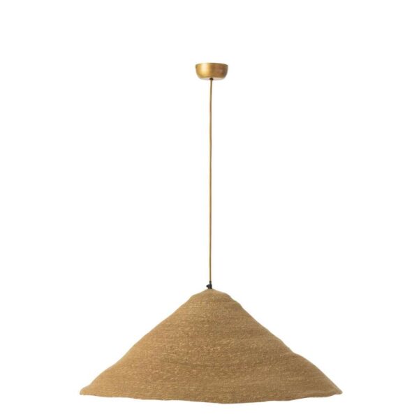 HANGING LAMP HAT MOONJ GRASS NATURAL LARGE