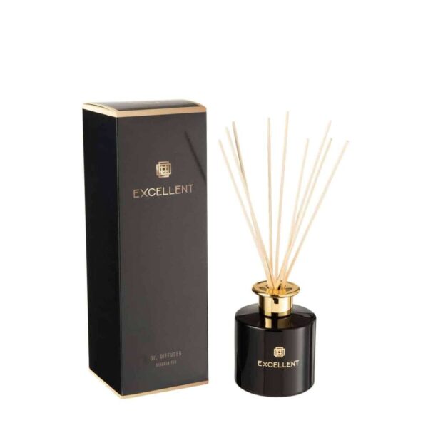 SCENTED OIL+STICKS EXCELLENT SIBERIA FIR BLACK