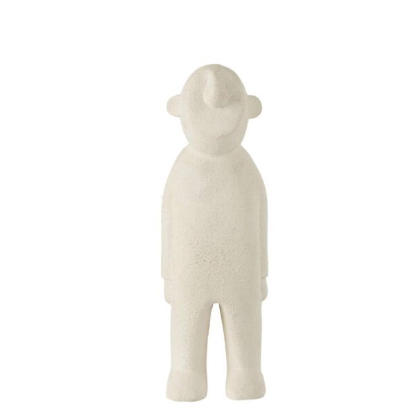 STATUETTE NGURAH WOOD WHITE MEDIUM