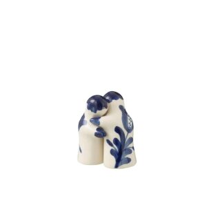 SALT&PEPPER GRANADA CERAMIC WHITE/COBALTO BLUE