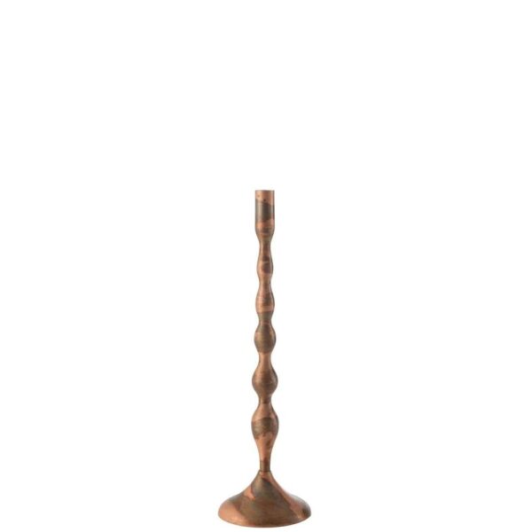 CANDLE HOLDER SHA METAL COPPER LARGE