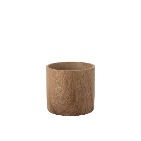 FLOWER POT FOREST CEMENT BROWN LARGE