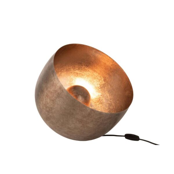 LAMPE SALOON METAL GOLD