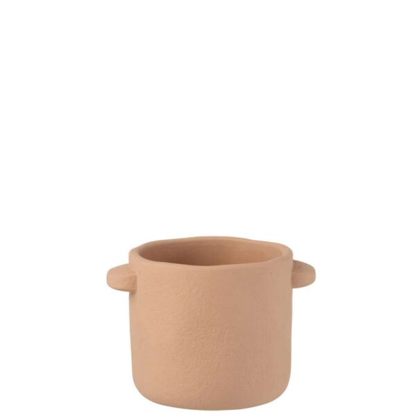 POT GUSTAVE CEMENT LIGHT BROWN MEDIUM