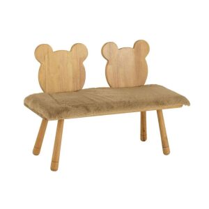 CHAIR CHILD BEAR 2 PEOPLE WOOD NATURAL