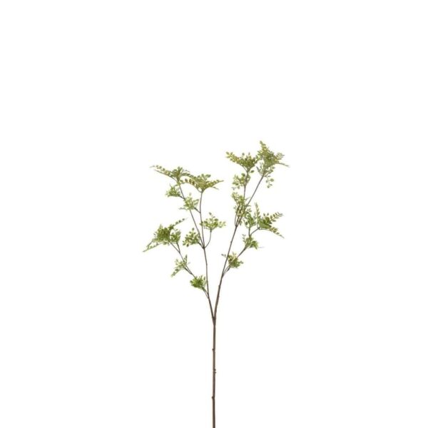BRANCH FINE LEAVES PLASTIC GREEN