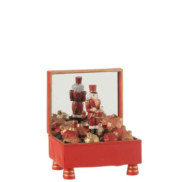 MUSIC BOX NUTCRACKER RESIN MIX