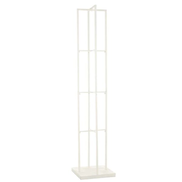 CUSHION RACK METAL WHITE