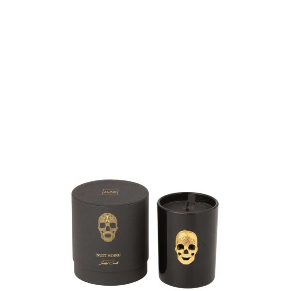 SCENTED CANDLE SKULL NUIT NOIRE SMALL-43HOURS
