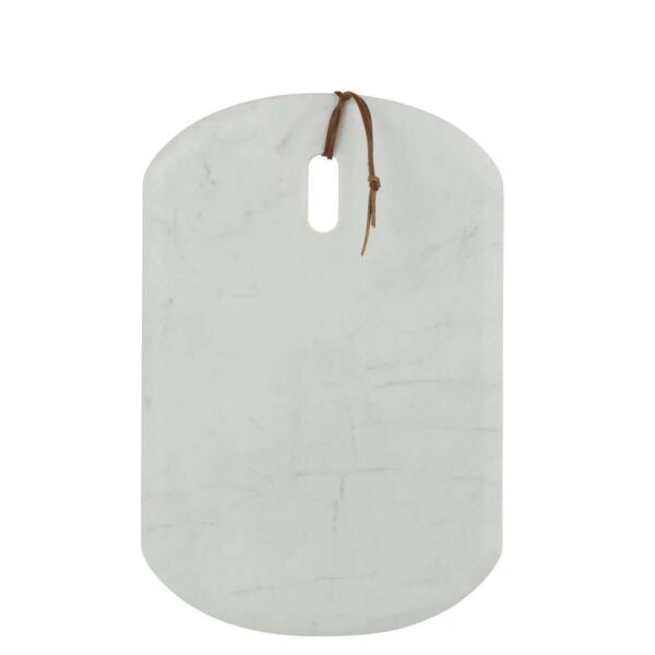 PLANK RECTANGLE MARBLE WHITE SMALL