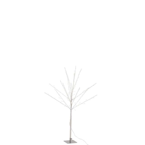 BARE TREE+LED METAL SILVER MEDIUM