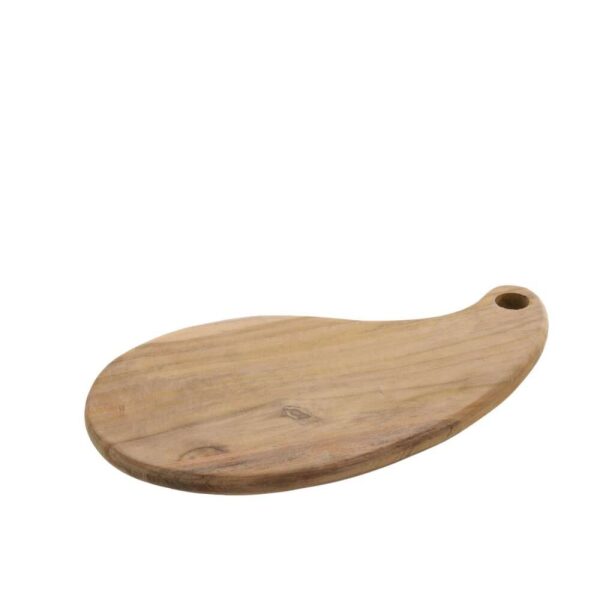 CUTTING BOARD TERONG TEAK WOOD NATURAL SMALL - Bilde 2
