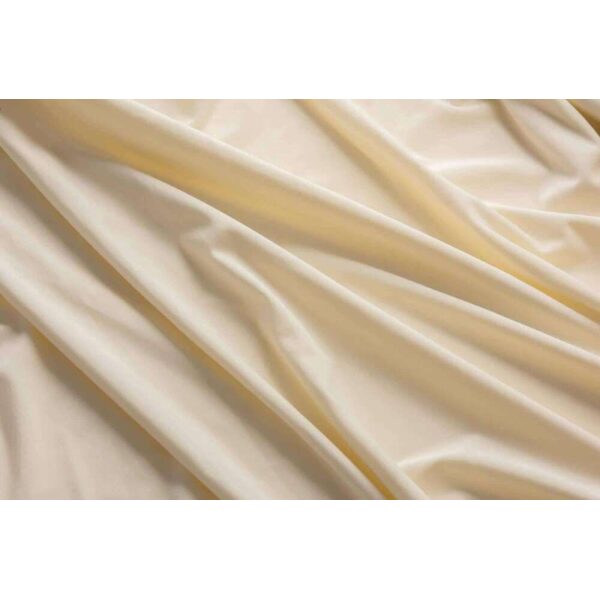 FABRIC LONG VELVET WHITE