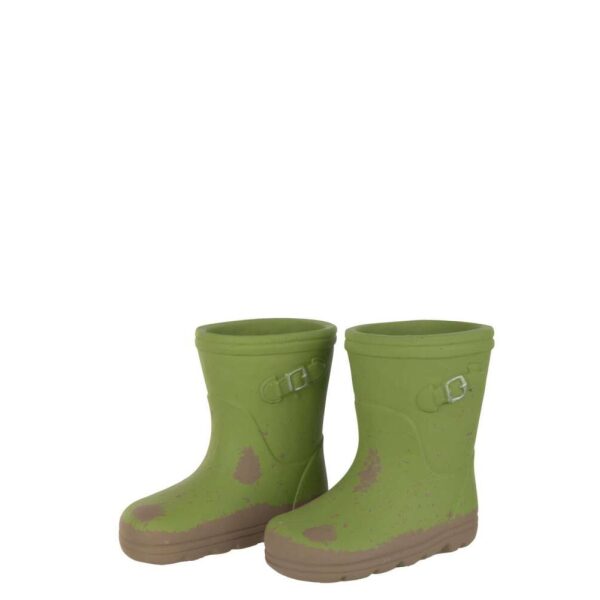 FLOWERPOT BOOT CEMENT GREEN ASSORTMENT OF 2