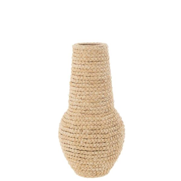 VASE AFRO STRAW NATURAL