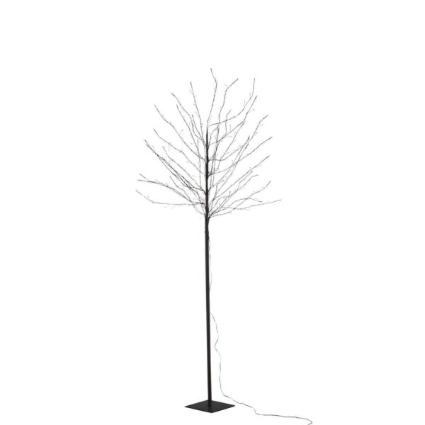TREE BARE+LED METAL BLACK LARGE