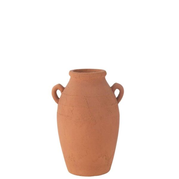 VASE MOKE AMPHORA JAR TERRA COPPER SMALL