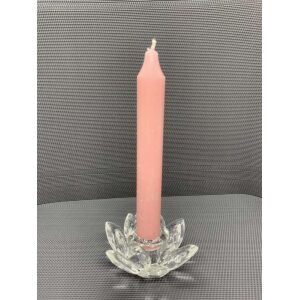 Lysestake til kronlys i Krystall - 9X4Cm
