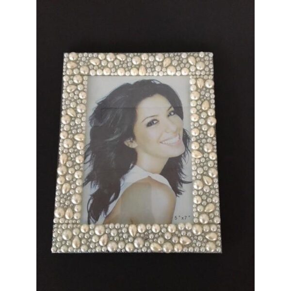 Fotoramme m/perler 13x18 cm (12)