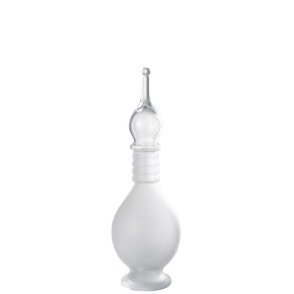 VASE+CAP PHIAL DECO JOE GLASS TRANSPARENT MEDIUM
