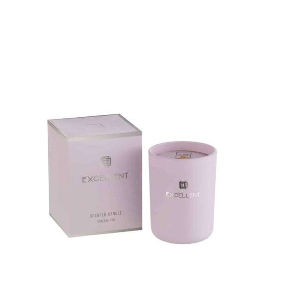 SCENTED CANDLE EXCELLENT GLASS LILA SMALL-50U