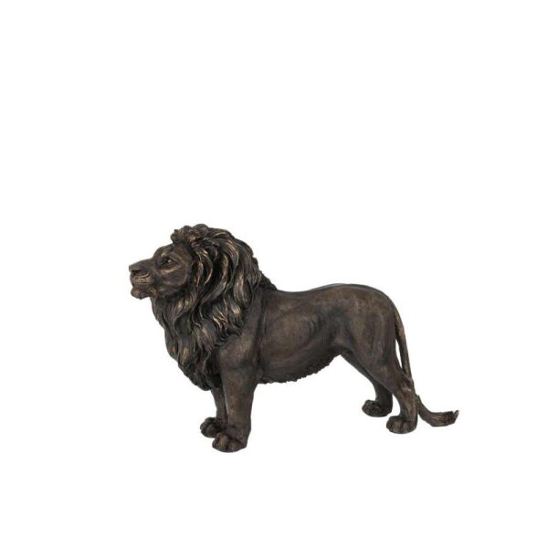 LION POLY BRONZE LARGE