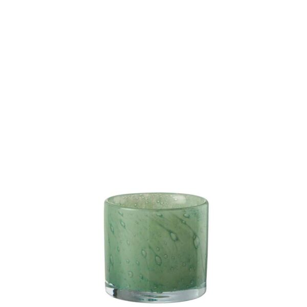 TEALIGHT HOLDER JADE GREEN SMALL