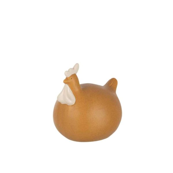 CHICKEN CERAMIC OCHRE LARGE