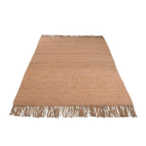 RUG FRAYED JUTE NATURAL
