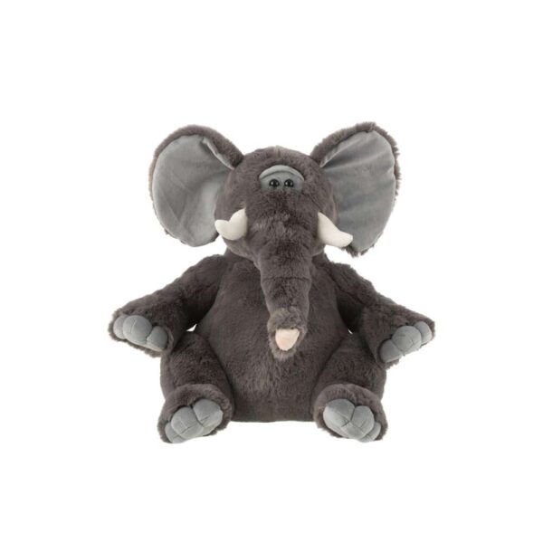 ELEPHANT PLUSH POLYESTER GREY LARGE