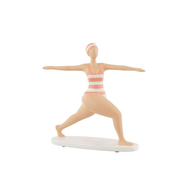 WOMAN YOGA STRETCH POLY ORANGE