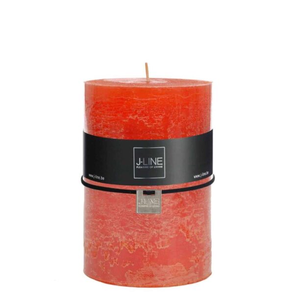 CYL. CANDLE ORANGE XL -95H J LINE
