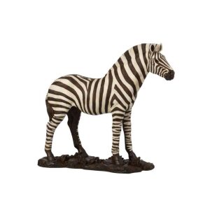 ZEBRA POLY WHITE/BLACK LARGE