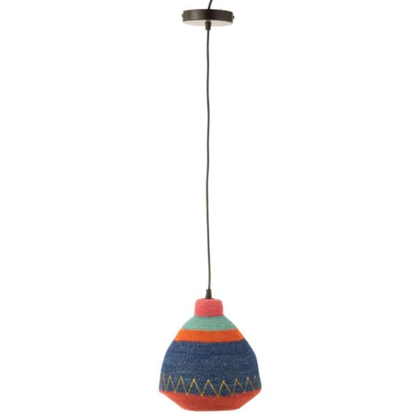 HANGING LAMP STRIPES+ZIGZAG BOTTOM SEAGRASS MIX