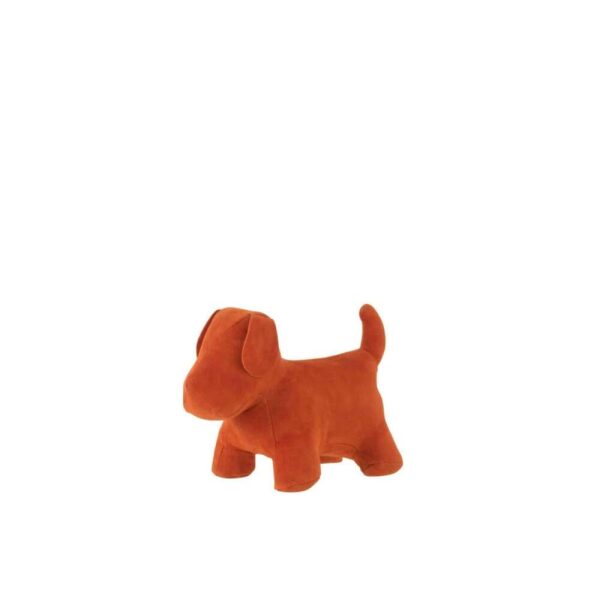 DOG DECO MATTE VELVET ORANGE SMALL