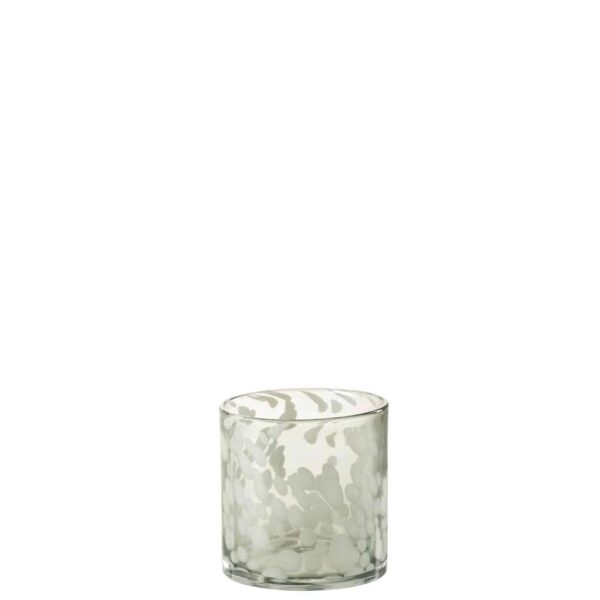 HURRICANE DOT GLASS GREY/WHITE SMALL