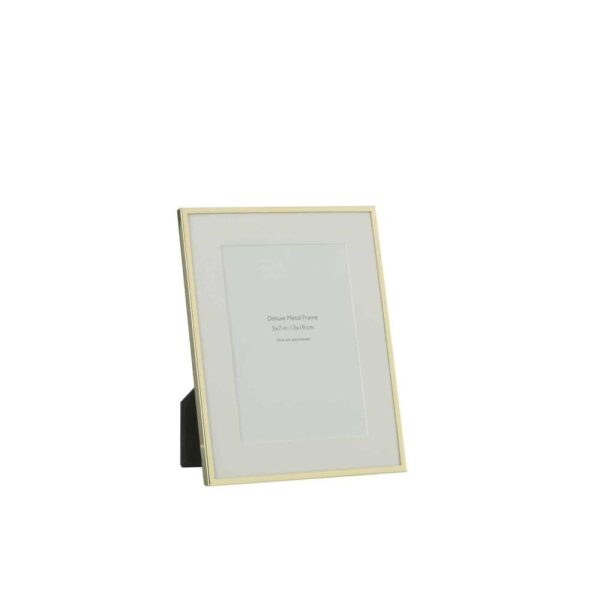 PHOTO FRAME PASSE PARTOUT FNE BORDER 13X18 METAL GOLD MEDIUM