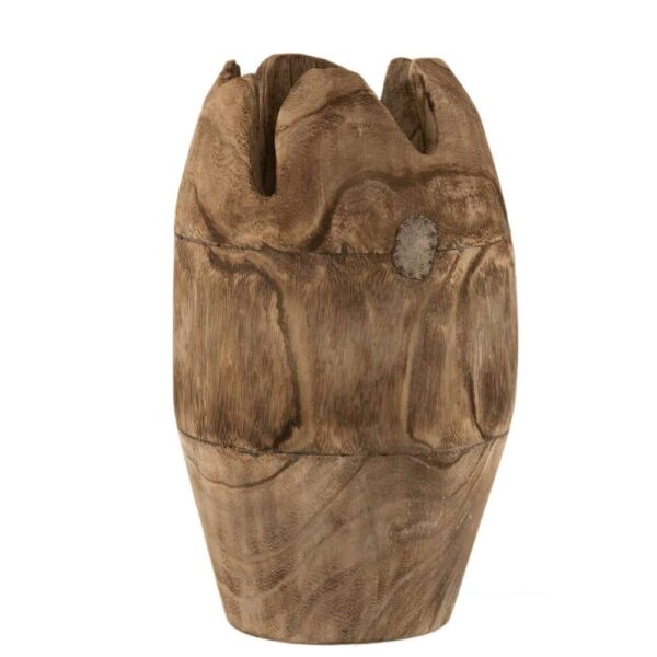 VASE IRREGULAR WOOD NATURAL MEDIUM