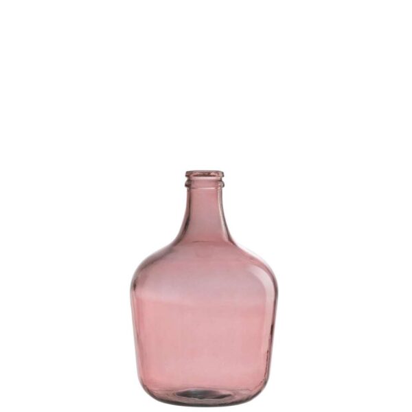 VASE BOTTLE GLASS TERRA MEDIUM