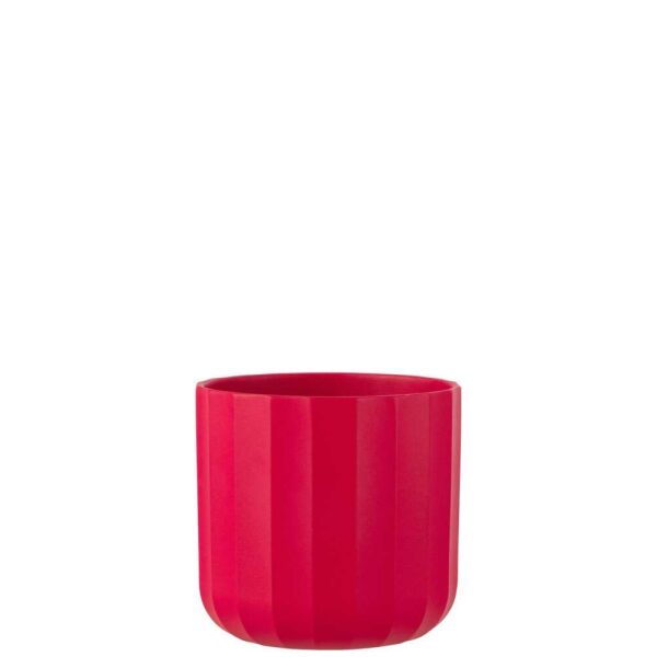 FLOWERPOT SUMMER CERAMIC PINK LARGE