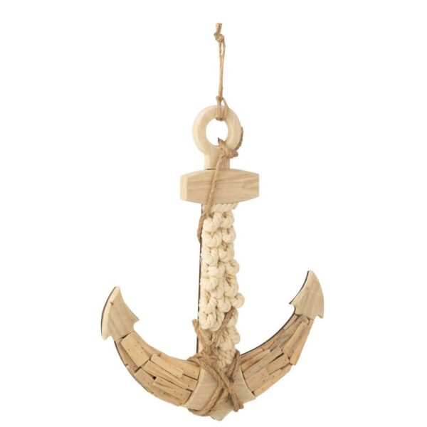 HANGER ANCHOR WOOD NATURAL