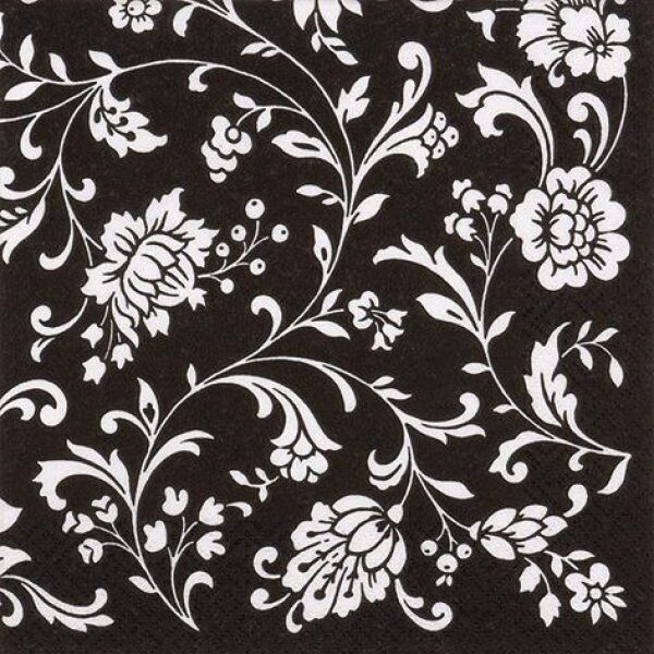 Serviett Kaffe 25x25cm