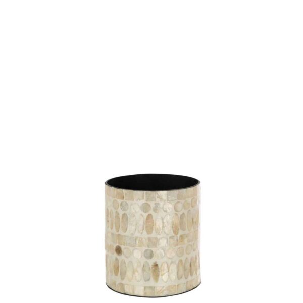 FLOWER POT PEARL BEIGE